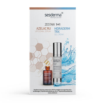 ZESTAW AZELAC RU SER+HIDRADERM TRX KREM-ŻEL